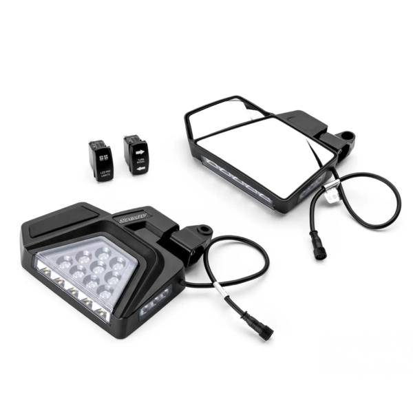 polaris dual section led side view mirrors 1