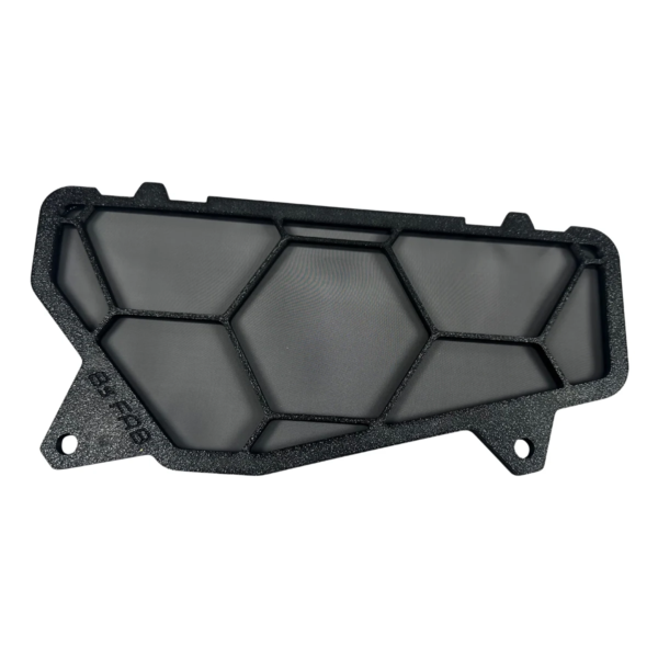 bs fab polaris xpedition clutch intake pre filter lh 4