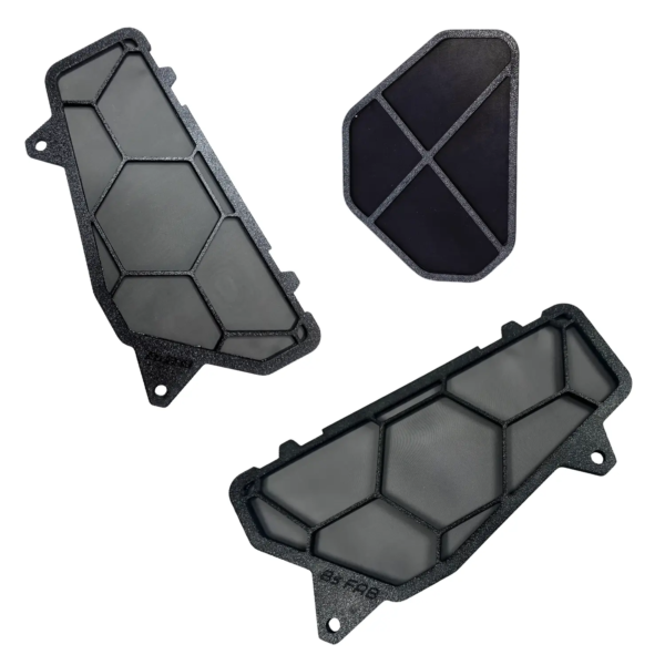 bs fab polaris xpedition intake pre filter kit