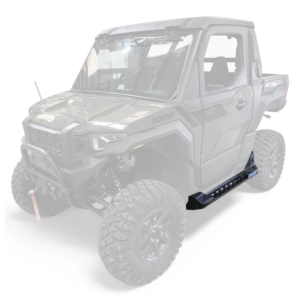 polaris xpedition 2 seater side step rock rails elektric offroad