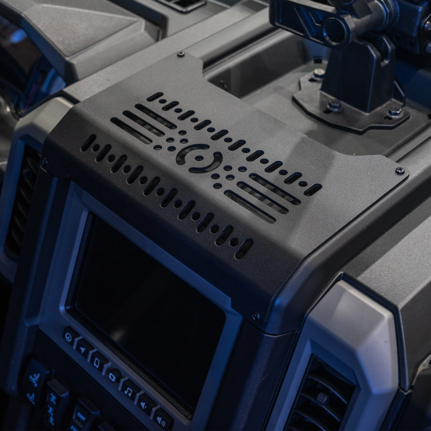 polaris xpedition dash electronics mount