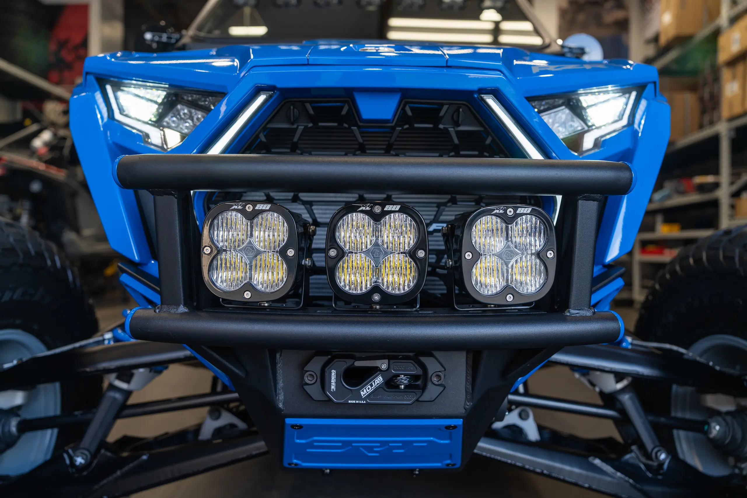 1 4 polaris rzr pro r xtc power products fang lights jagged x offroad