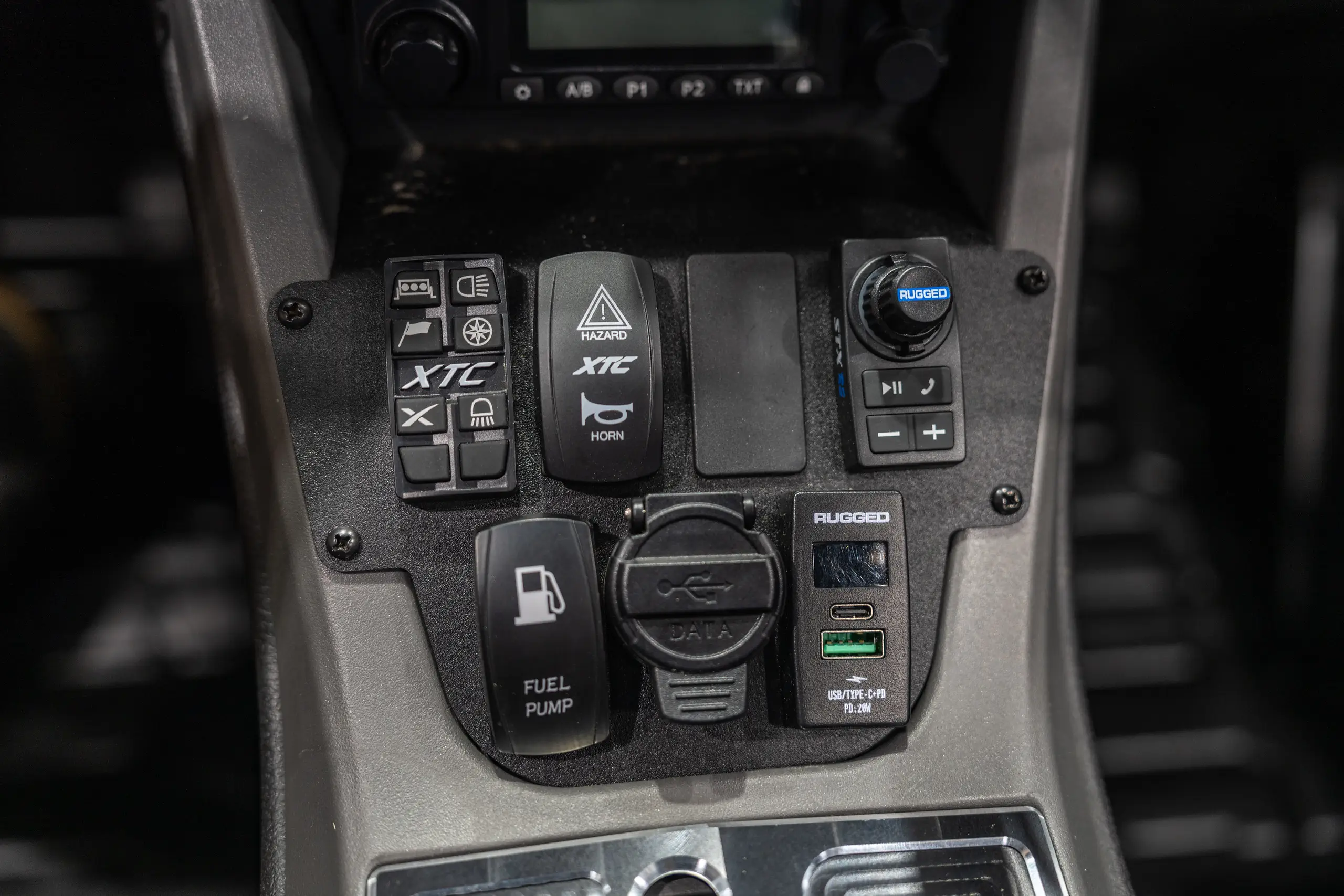 5 4 polaris rzr pro r rugged radios usb hub jagged x offroad