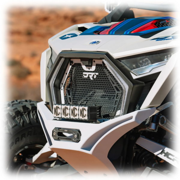 DRT Motorsports Front Winch V2 Bumper & Black Ops Winches 6000 Lb. UTV Winch Polaris RZR Pro XP 4