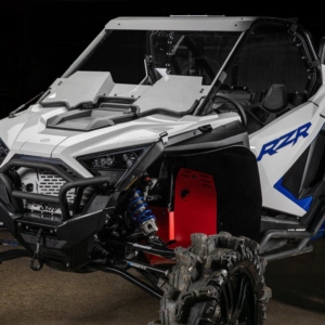 assault industries half windshield fits polaris rzr pro xp pro r turbo r 2