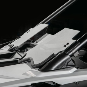 assault industries half windshield fits polaris rzr pro xp pro r turbo r 4