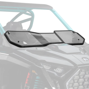 assault industries half windshield fits polaris rzr pro xp pro r turbo r 8