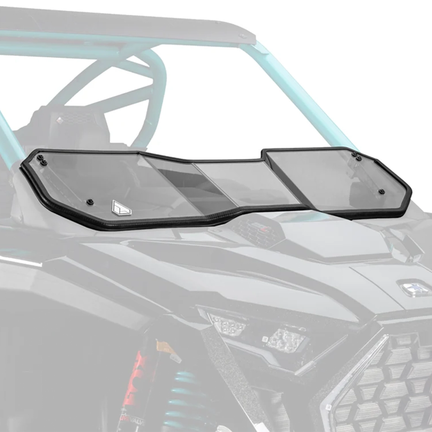 assault industries half windshield fits polaris rzr pro xp pro r turbo r 8