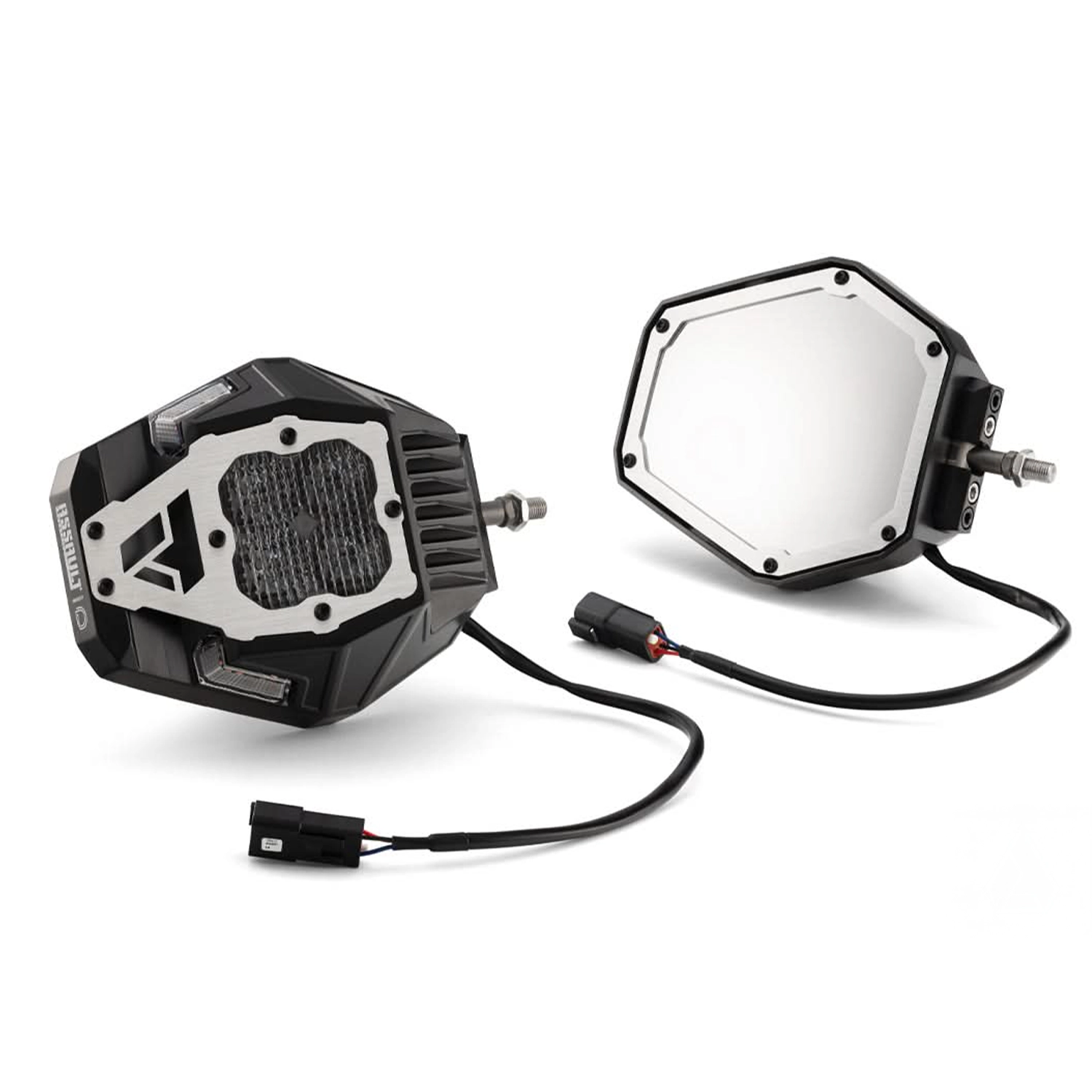 assault industries nighthawk g2 led side view mirrors