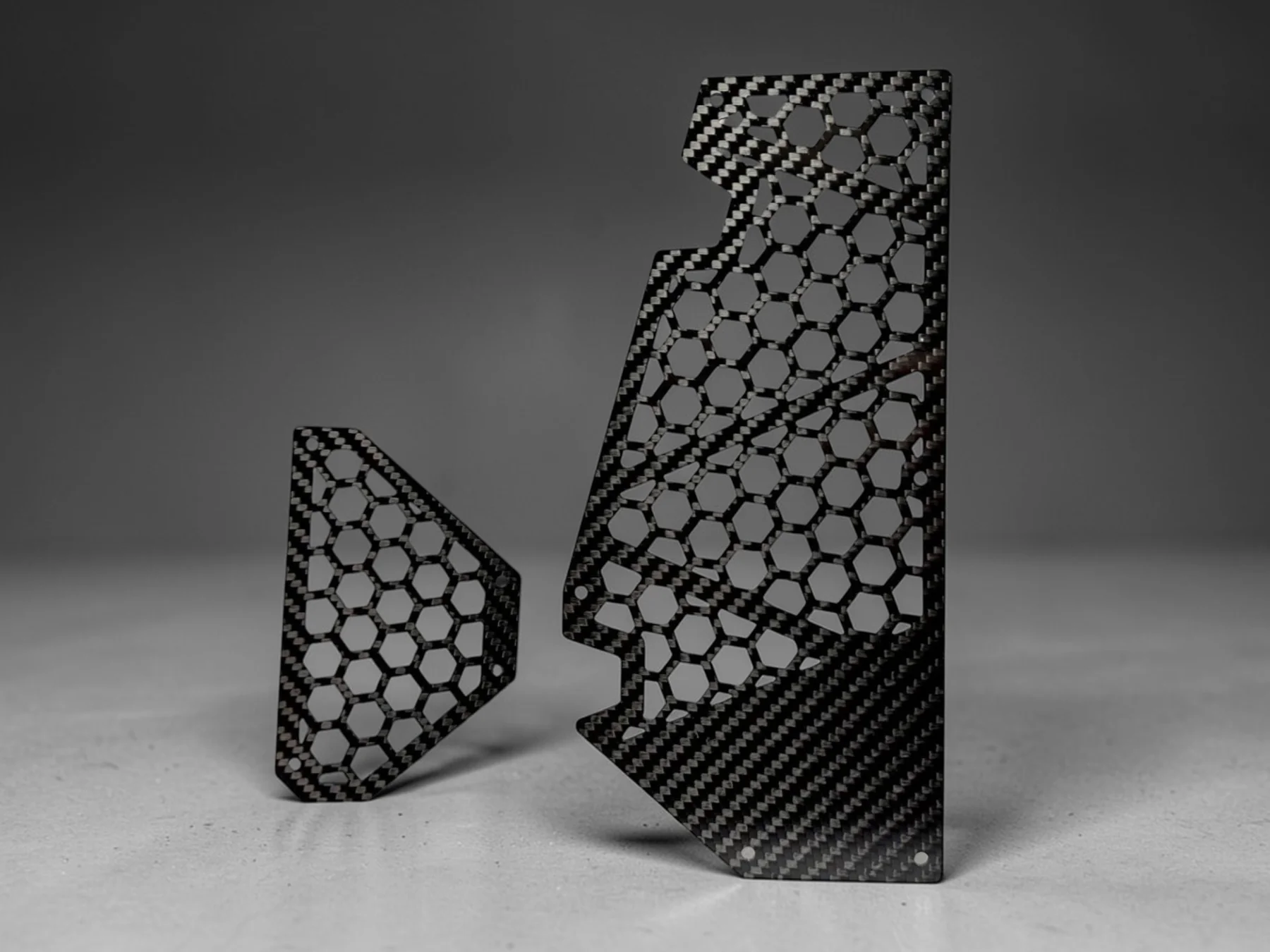 fourwerx carbon polaris xpedition carbon fiber side air vent set 1