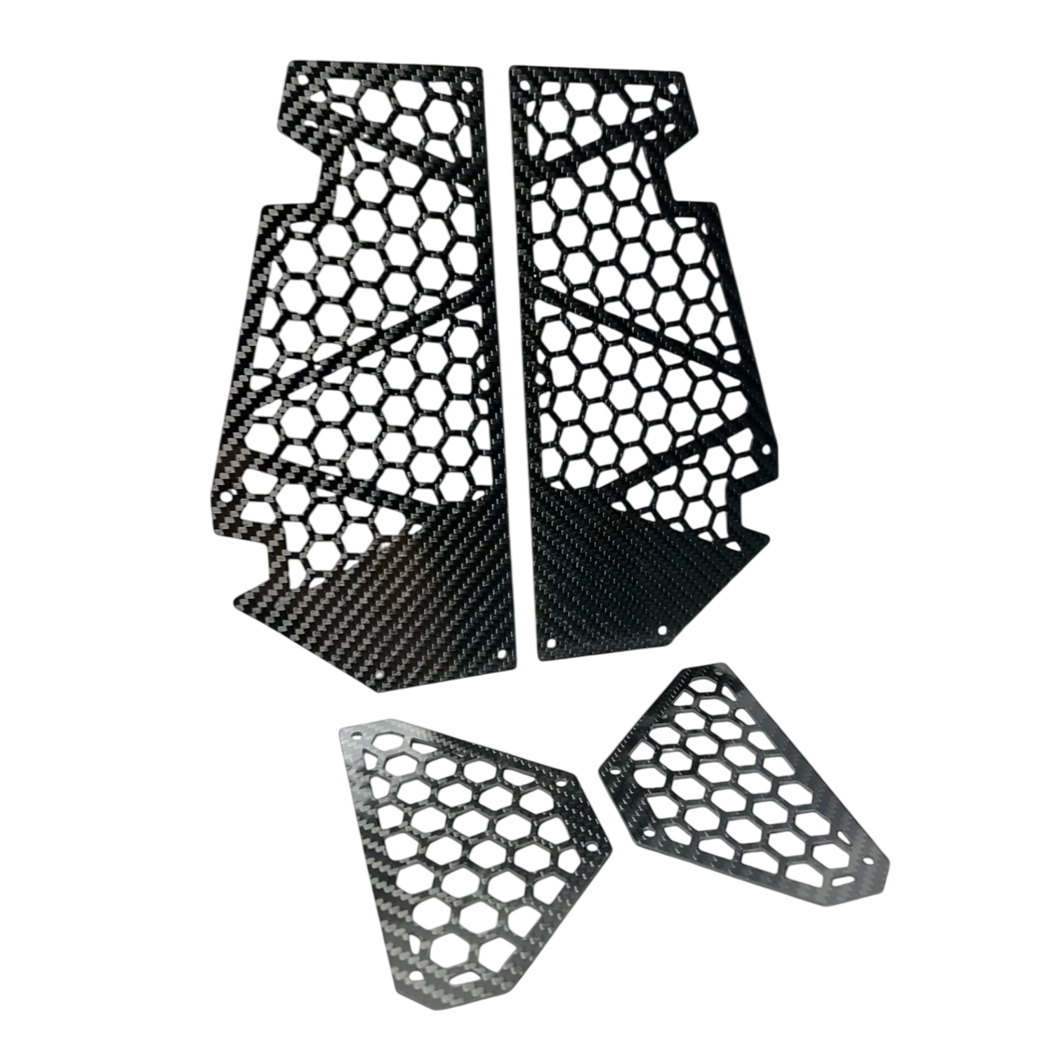 fourwerx carbon polaris xpedition carbon fiber side air vent set 2
