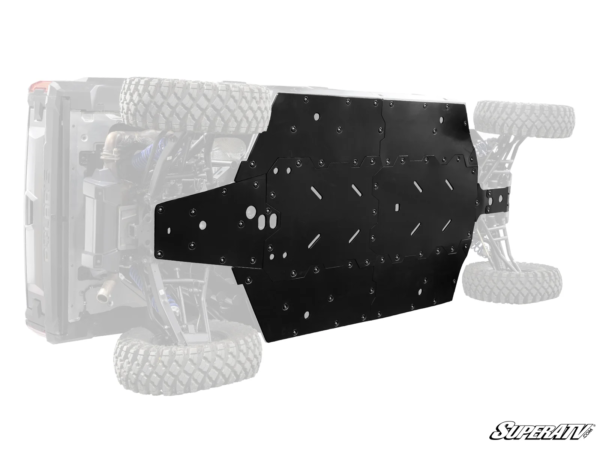 superatv polaris xpedition 5 full skid plate 2